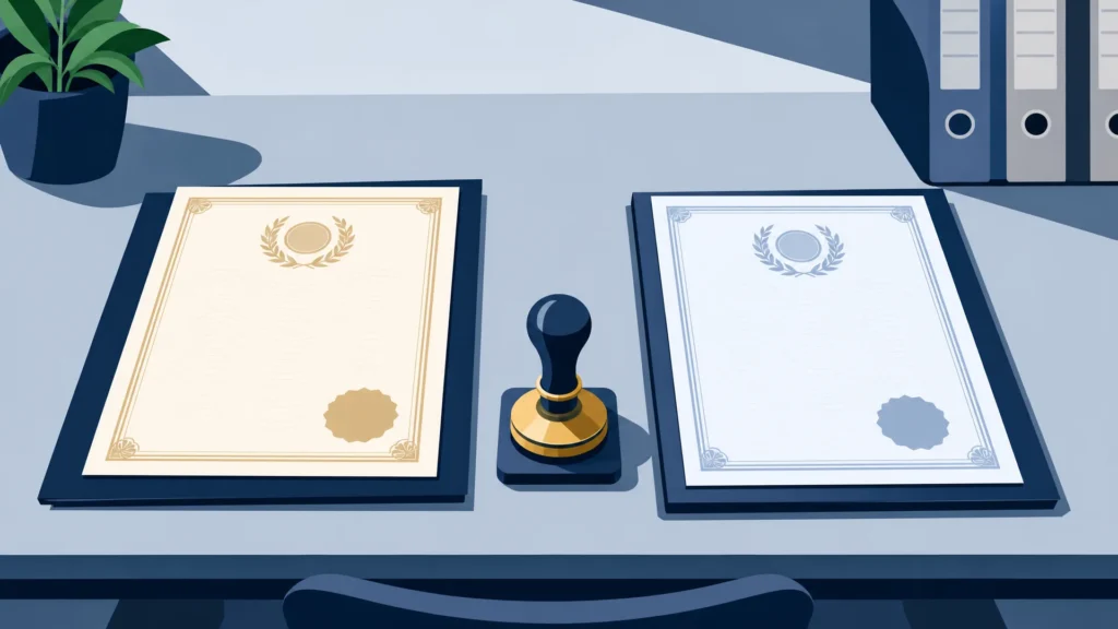 Certificate Translation for Government Submission