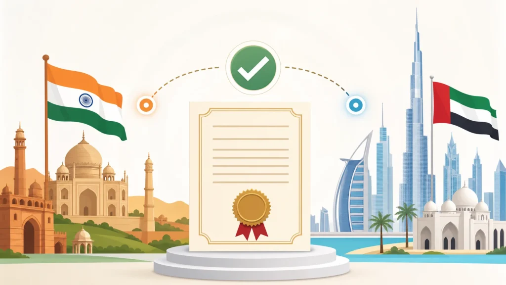 Indian Degree Attestation in UAE: Cost & Process